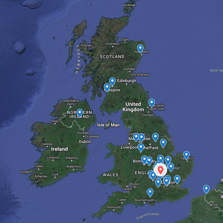 Location of Noise and Vibration Consulting and Engineering Ltd | NaVCaE Ltd